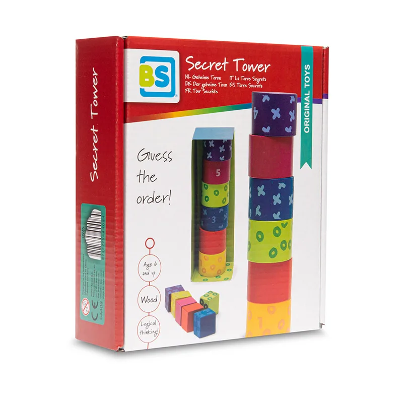 Επιτραπέζιο Παιχνίδι Secret Tower Bs Toys GA408 - Bs Toys - GA408