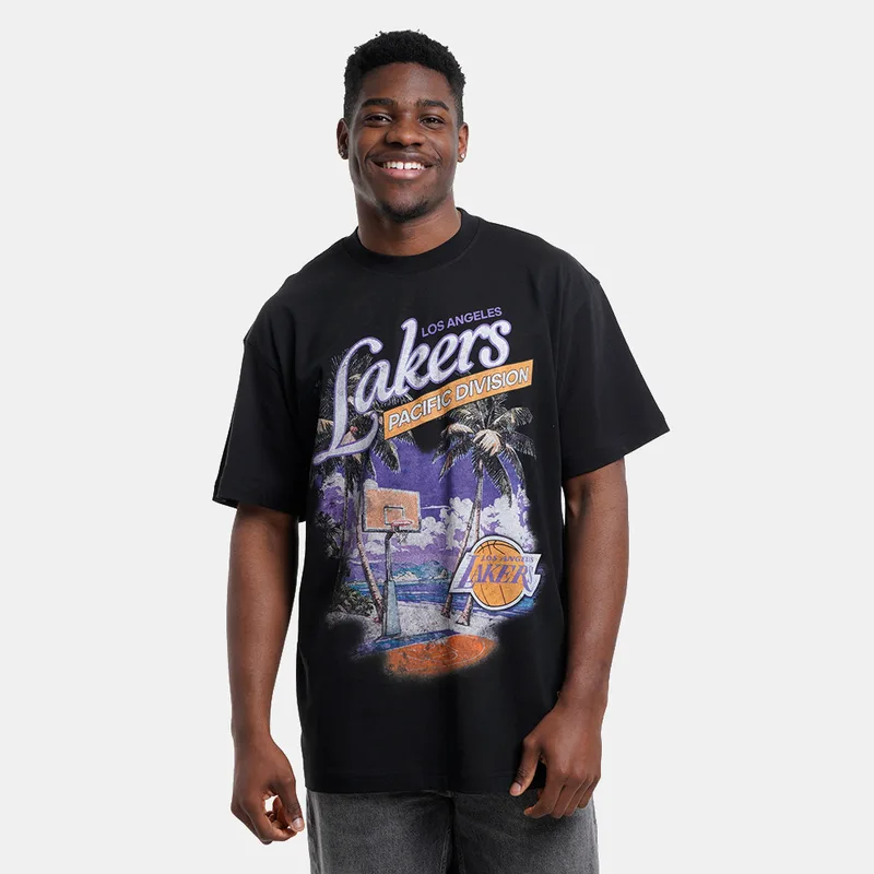 Mitchell & Ness Paradiso Los Angeles Lakers Ανδρικό T-Shirt (9000275114_1469)