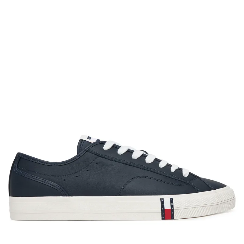 Αθλητικά Tommy Jeans Archive Vulc. Y2K Long Lace EM0EM01676 Σκούρο μπλε
