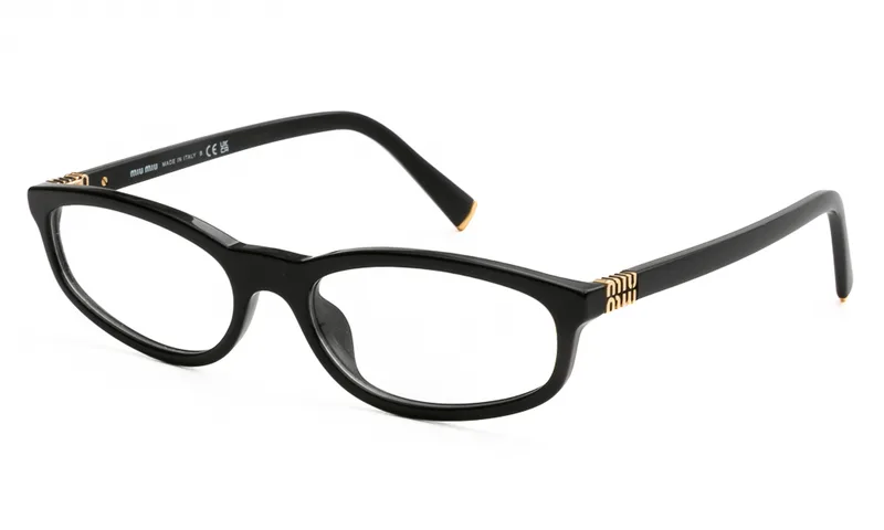 MIU MIU ΣΚΕΛΕΤΟΣ ΟΡΑΣΕΩΣ MIU MIU 01ZV 16K1O1 5417 01ZV Μαύρο