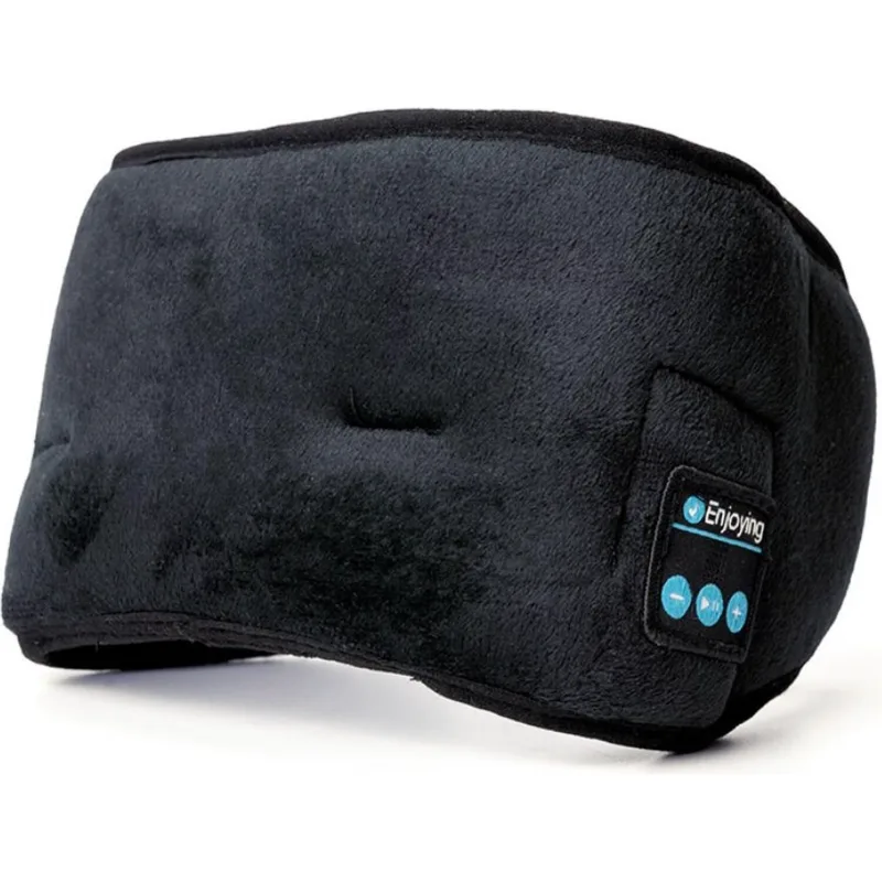 Ασύρματη Μάσκα Ύπνου The Source RED5 Wireless Sound Sleep Mask με Bluetooth Ηχείο & Μικρόφωνο - Black (5056327922193)