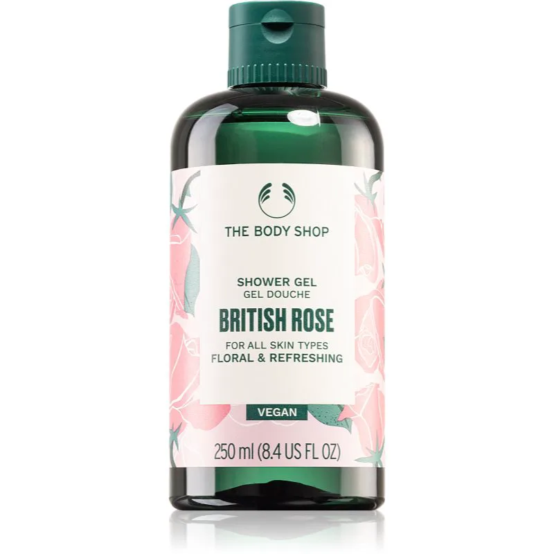 The Body Shop British Rose Shower Gel τζελ για ντους 250 ml