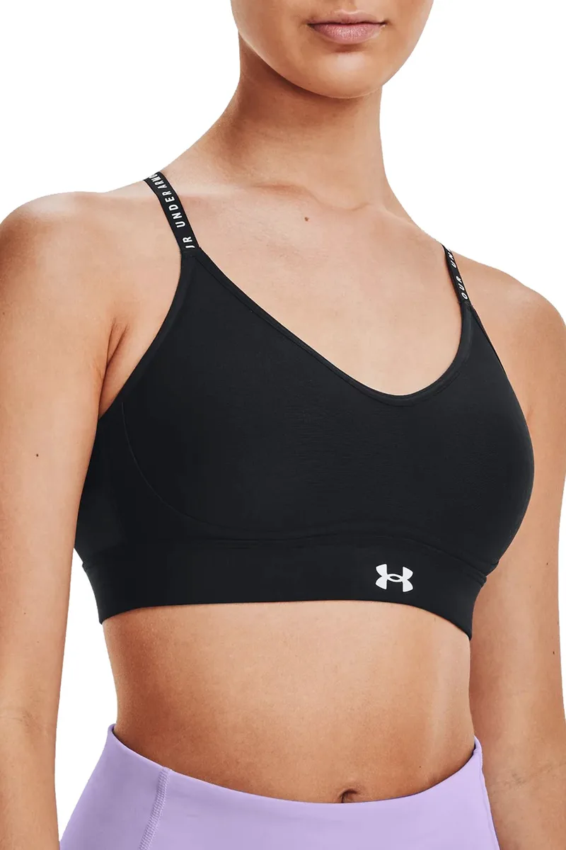 Μπουστάκι Under Armour Infinity Covered Low 1363354-001 Γυναικείο