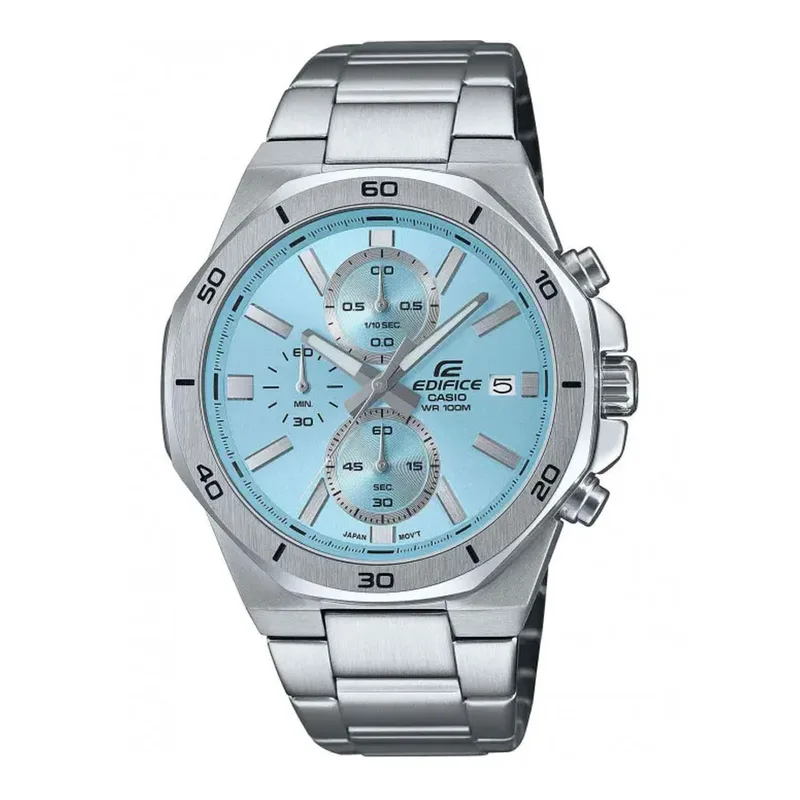 CASIO Edifice Chronograph Silver Stainless Steel Bracelet EFV-640D-2BVUEF