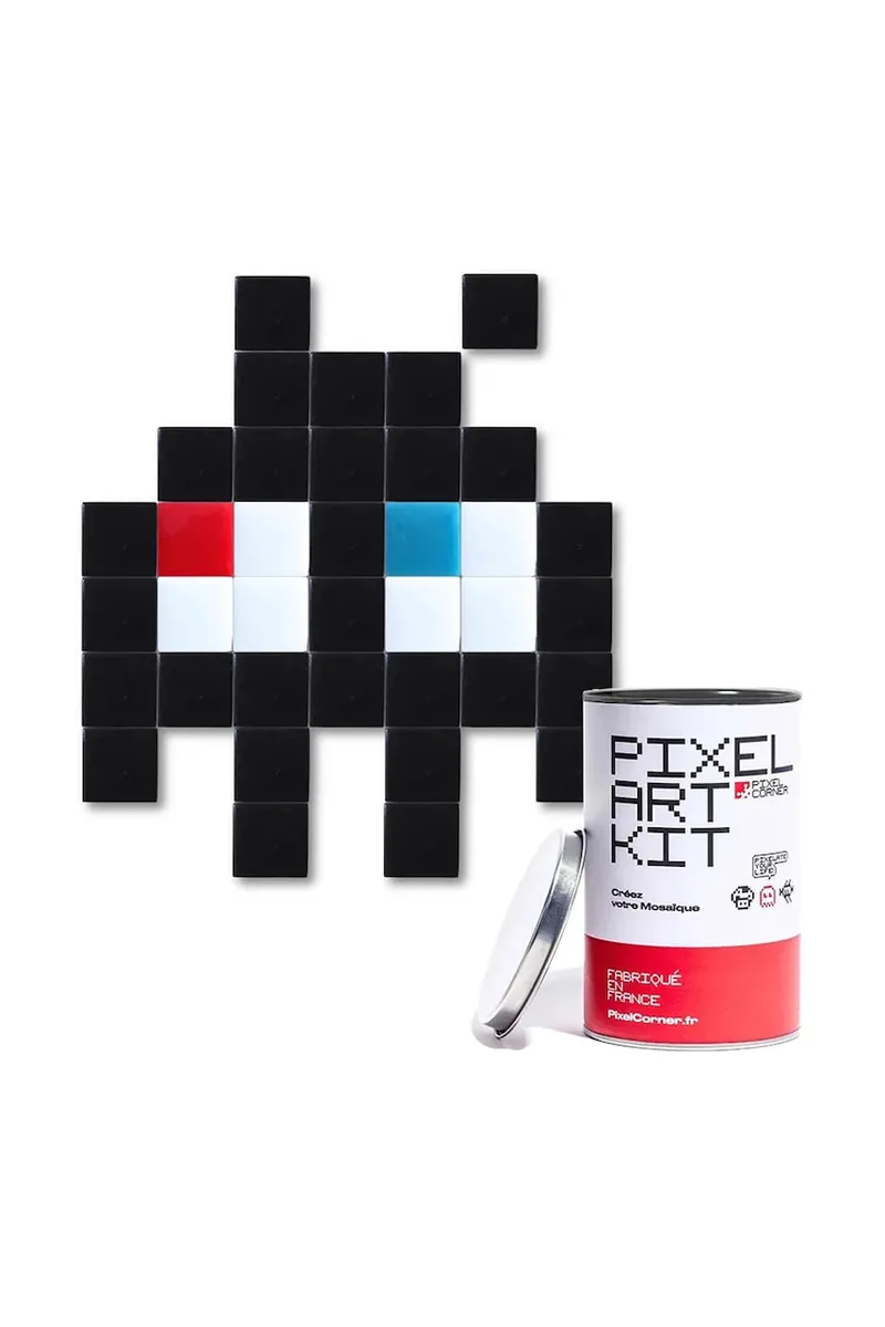 Diy κιτ ψηφιδωτού pixel Pixel Corner Little Alien(s) Black