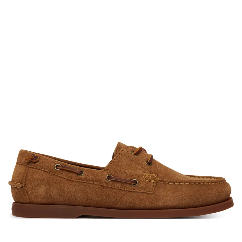 Μοκασίνια Polo Ralph Lauren Merton Boat Cs Bts 803P07645001 Καφέ