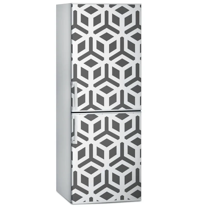 Αυτοκόλλητο ψυγείου GEOMETRIC CUBES