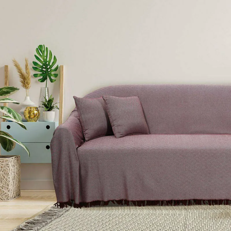 ΡΙΧΤΑΡΙ ΤΡΙΘΕΣΙΟ DAS HOME 0220 ΚΟΚΚΙΝΟ 180X300CM