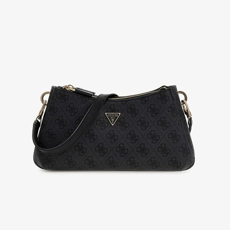 GUESS Noelle II 3 Comp Shoulder Cross Body Coal Logo Universal