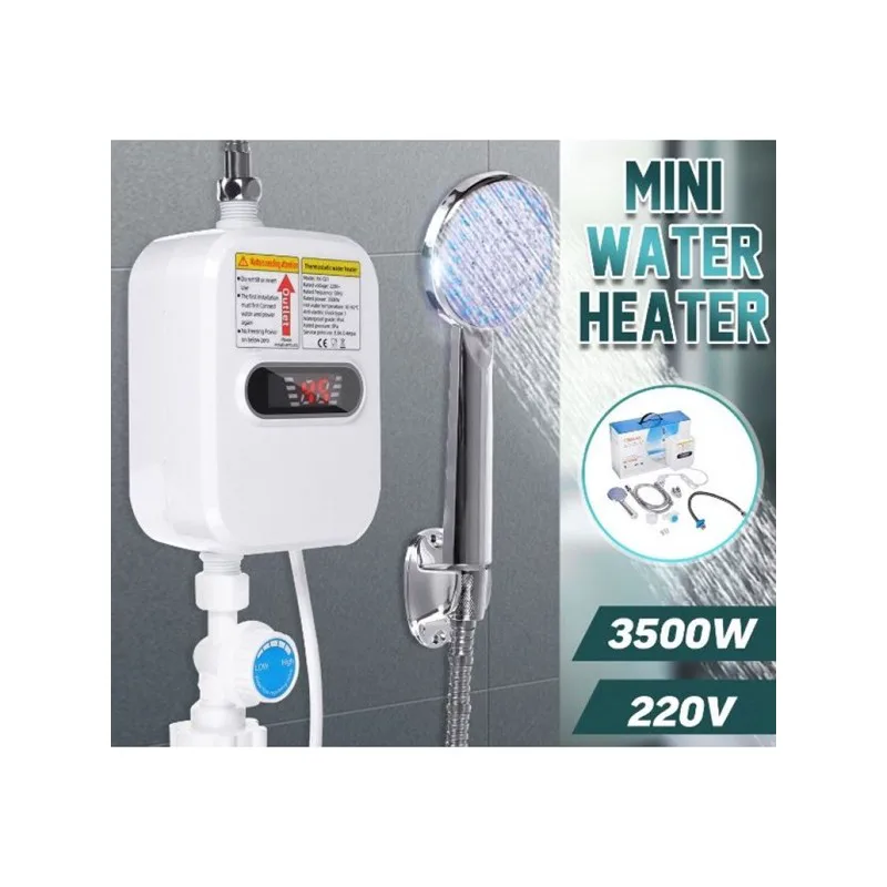 Ηλεκτρικός Ταχυθερμαντήρας Μπάνιου 3.5kW RX-021