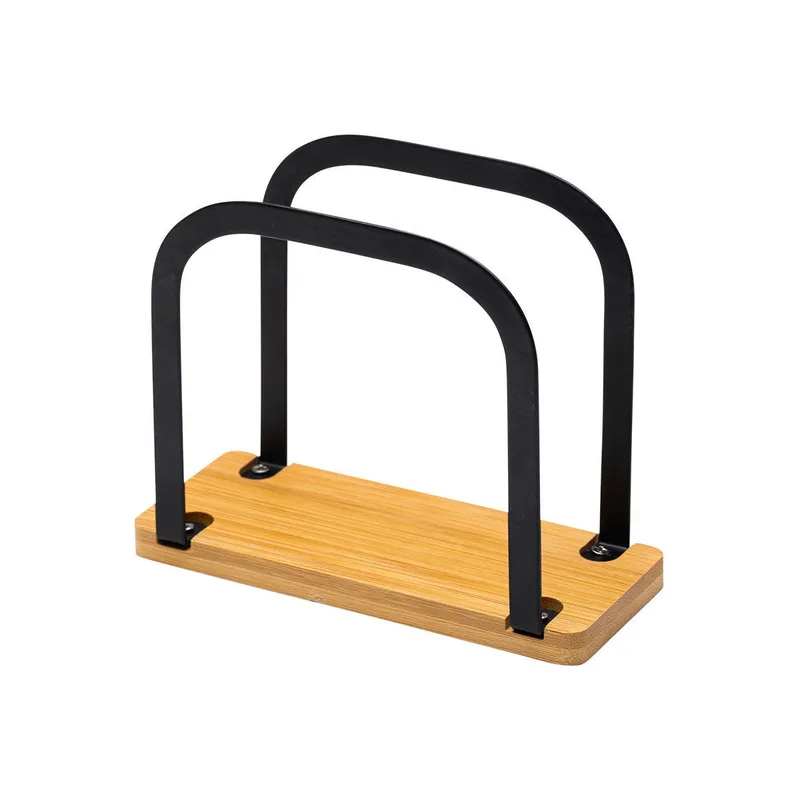 Estia Χαρτοπετσετοθηκη Bamboo Essentials Όρθια Μεταλλική Μαύρη