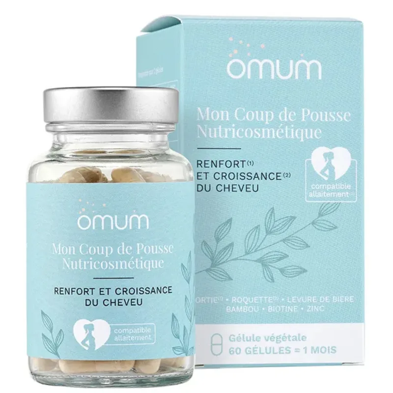 Omum Mon Coup de Pousse Nutricosmétique 60 capsules