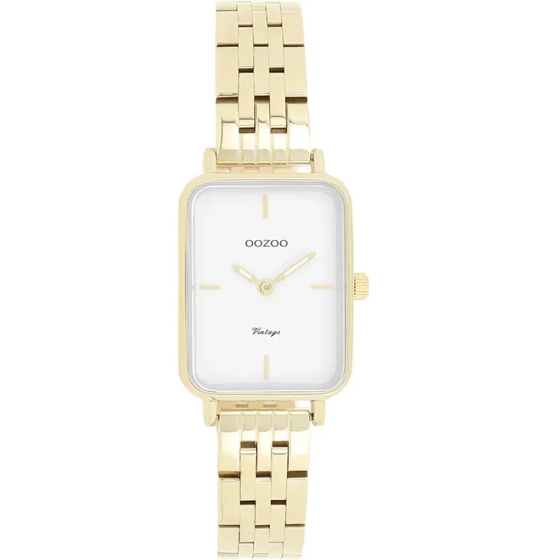 Γυναικείο ρολόι OOZOO Vintage Χρυσό Stainless Steel Bracelet C20418 C20418