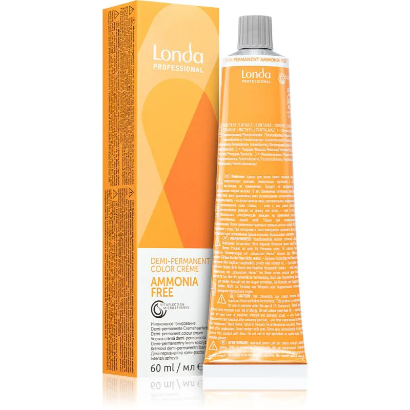 Londa Professional Demi-Permanent Color Demi-Permanent Color Creme ημιμόνιμη βαφή μαλλιών απόχρωση 60 ml