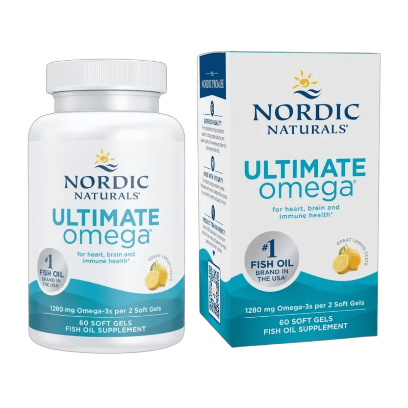 Nordic naturals Ultimate Omega 1280mg softgels 60 softgels