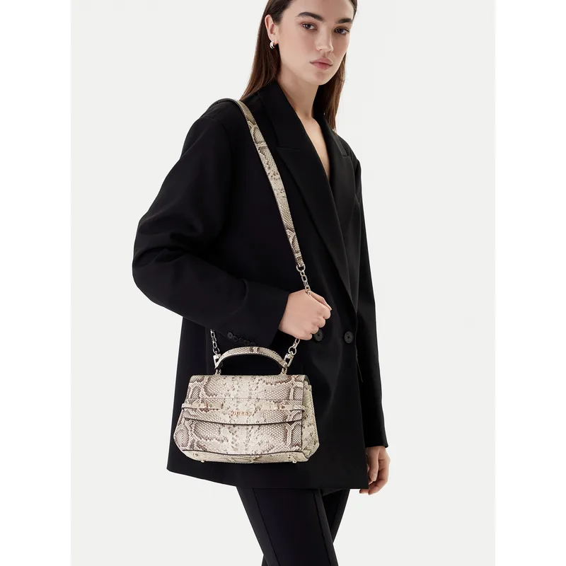 Τσάντα Guess Melinda HWKG99 33200 Μπεζ