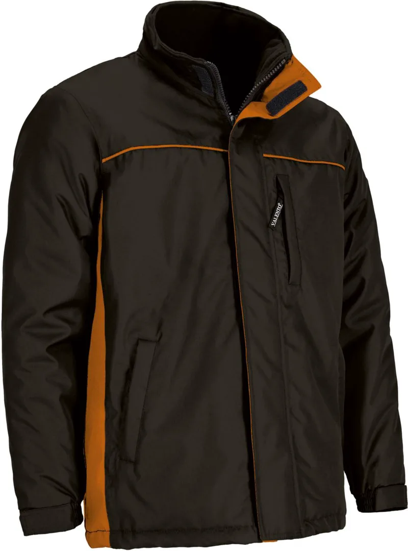 Μπουφάν Parka THUNDER Valento PKVATHUNN Black-Party Πορτοκαλί