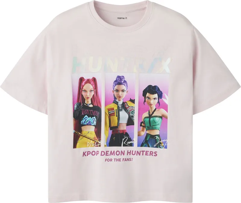 T-SHIRT NAME IT NKFMAJA KPOP 13264033 ΡΟΖ (158-164CM)-(13-14 ΕΤΩΝ)