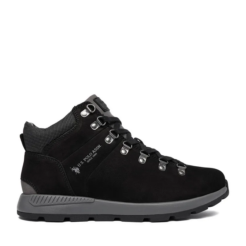 Μποτίνια U.S. Polo Assn. EO-VENTUR001M/ELN1 Μαύρο