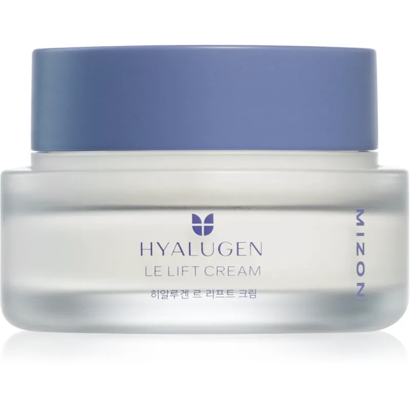 Mizon Hyalugen Le Lift Cream λειαντική αντιρυτιδική κρέμα για θρέψη της επιδερμίδας και διατήρηση της φυσικής της ενυδάτωσης 50 ml