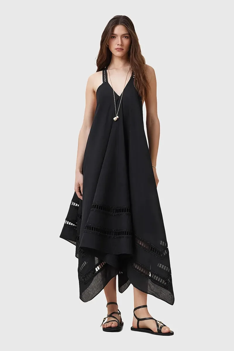 Βαμβακερό φόρεμα AllSaints LIL