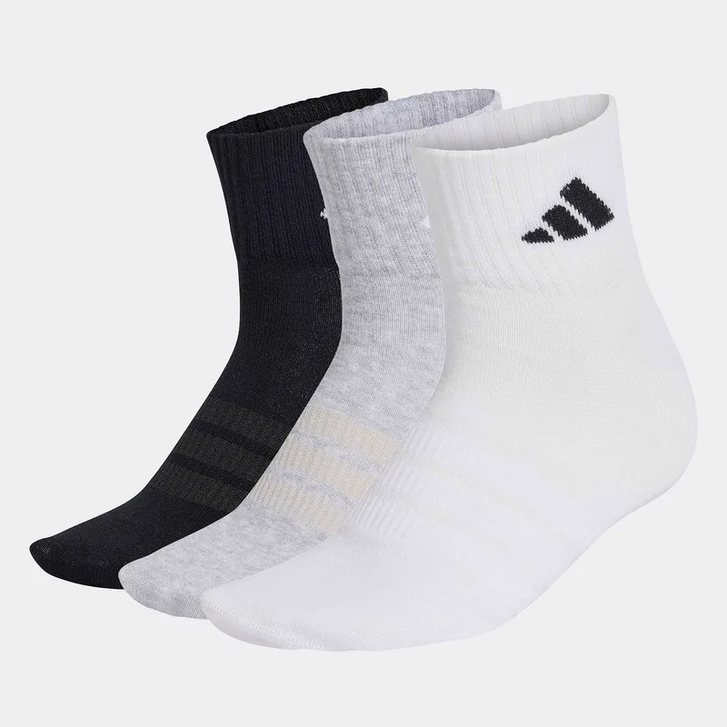 ADIDAS THIN&LIGHT SPORTSWEAR ANKLE SOCKS 3 PAIR PACK ΠΟΛΥΧΡΩΜΟ