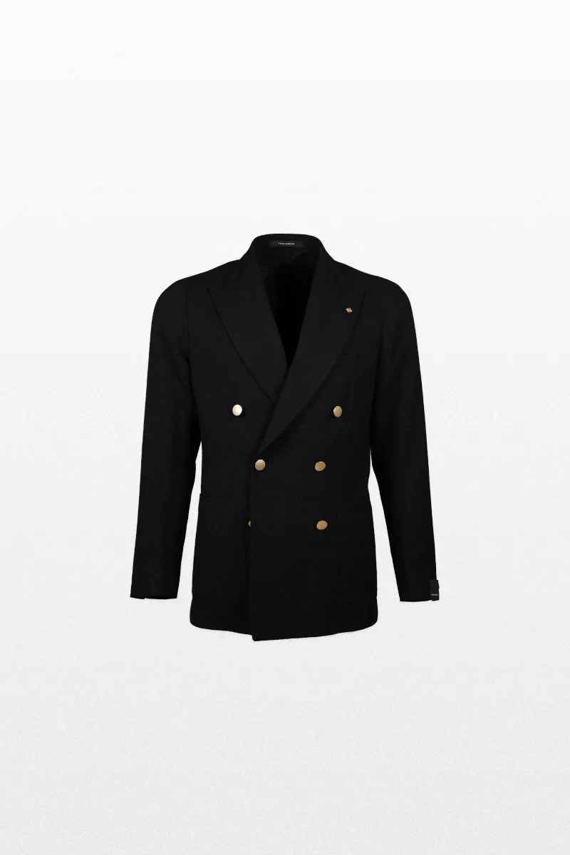 TAGLIATORE Ανδρικό Μαύρο Double-Breasted Jacket