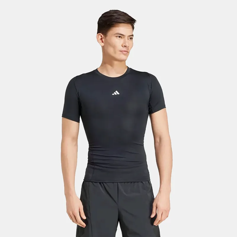 ADIDAS TECHFIT COMPRESSION TRAINING T-SHIRT ΜΑΥΡΟ