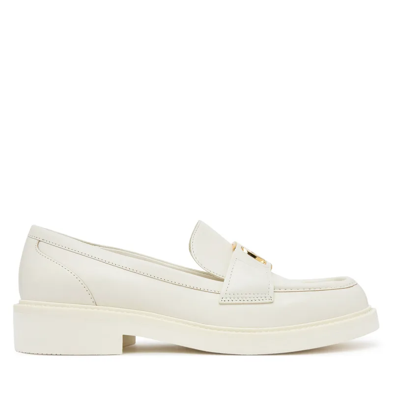 Loafers Guess FLPSHU LEA14 Εκρού