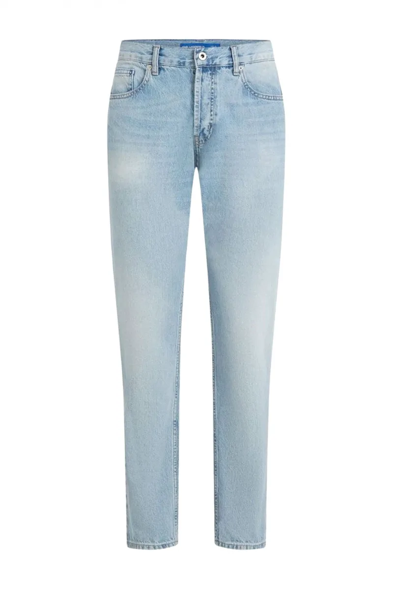 KARL LAGERFELD JEANS ΠΑΝΤΕΛΟΝΙ JEANS TAPERED DENIM ΜΠΛΕ