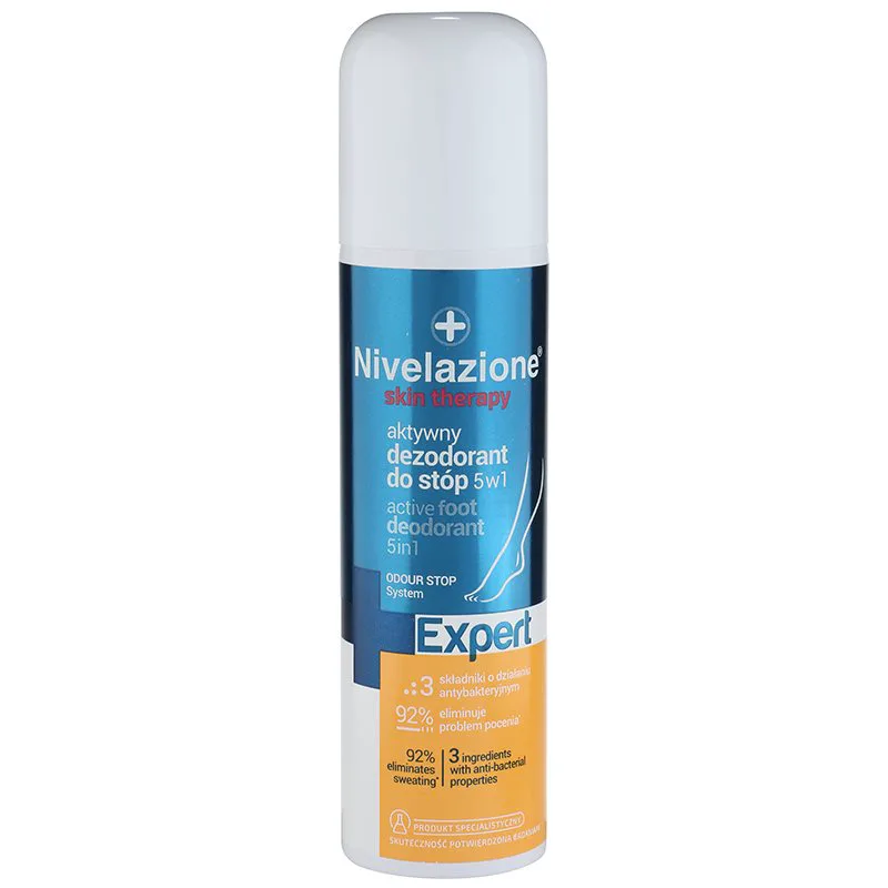 Ideepharm Nivelazione Expert ενεργό αποσμητικό ποδιών 5 σε1 σε σπρέι 150 ml