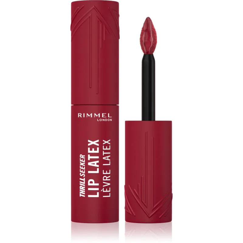 Rimmel Thrill Seeker Lip Latex υγρό κραγιόν απόχρωση 450 Majesty 6 ml