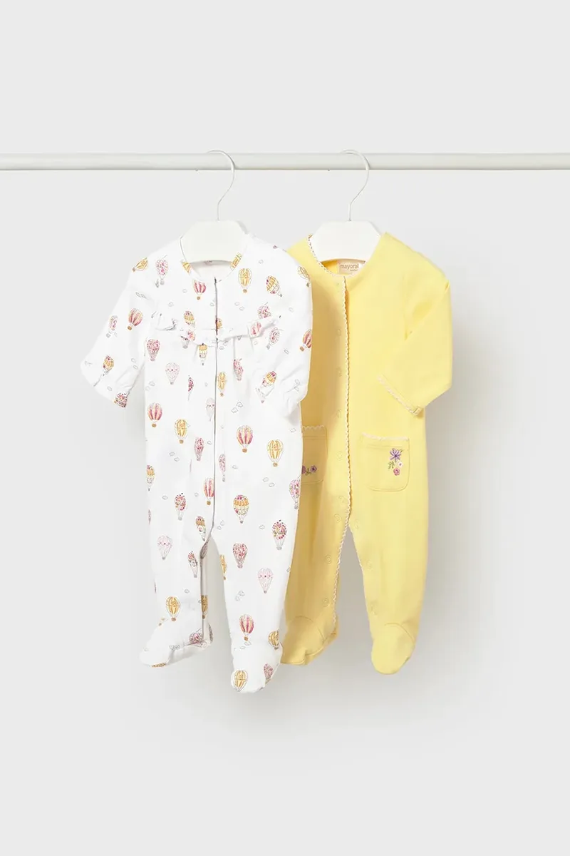 Mayoral Newborn Φόρμες μωρού Mayoral Newborn 2-pack