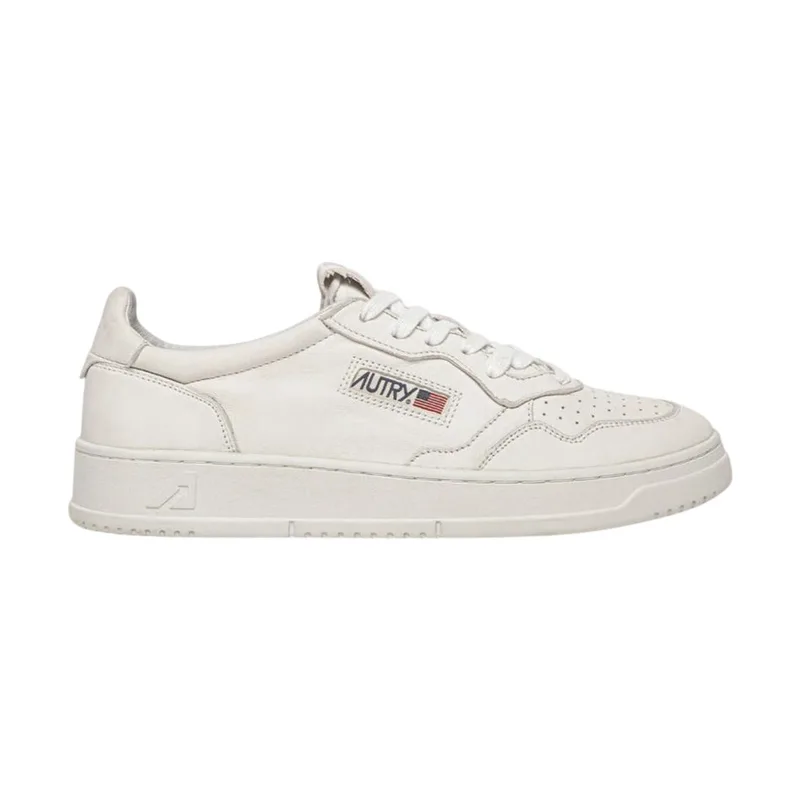 Xαμηλά Sneakers Autry Medalist Low White Super Soft Napa Leather