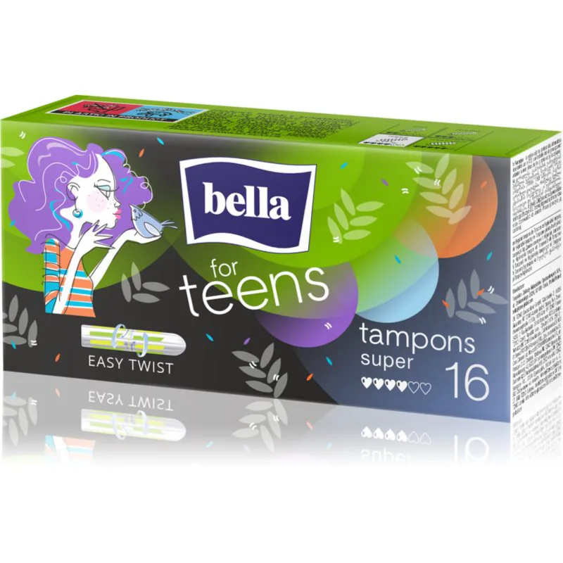 BELLA For Teens Tampons ταμπόν Super 16 τμχ