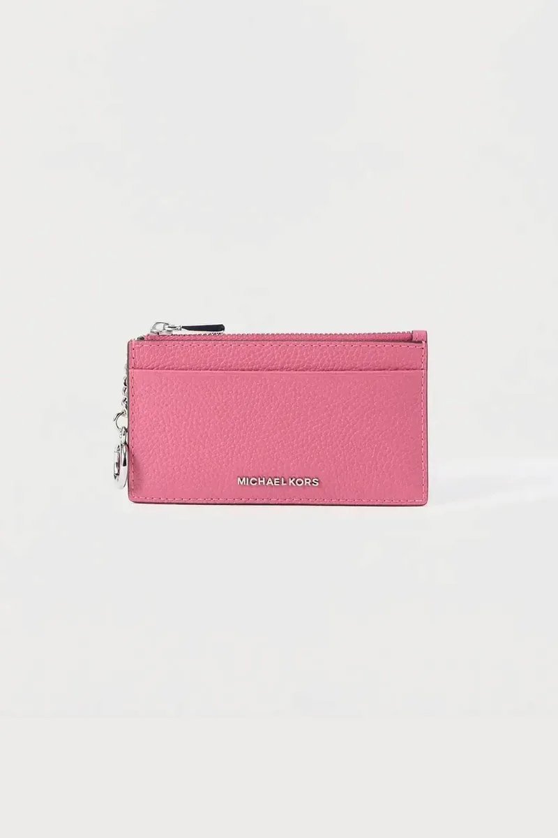 Michael Kors γυναικεία θήκη για κάρτες "Jet Set" - 32F5SJ6D8L Ροζ