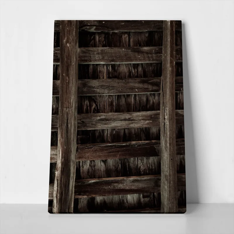 Πίνακας σε Καμβά RUSTIC FARMHOUSE ROOF