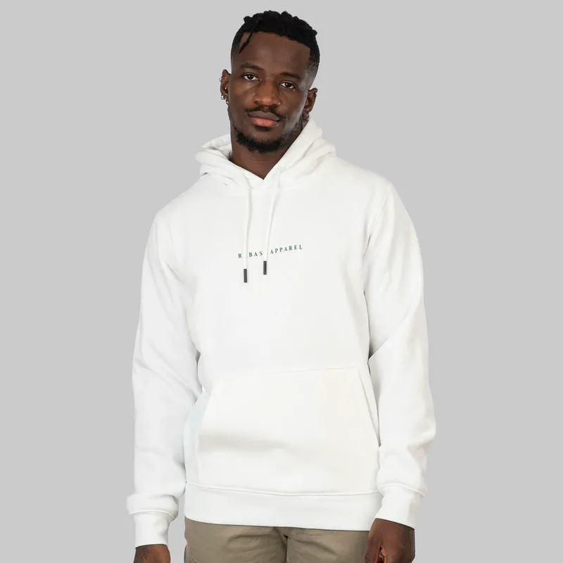 REBASE HIGH DENSITY PRINT BRUSHED FLEECE HOODIE ΜΠΕΖ