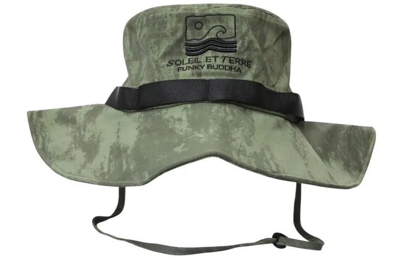 Καπέλο Funky Buddha Με Τύπωμα FBM013-069-10-KHAKI Ανδρικό