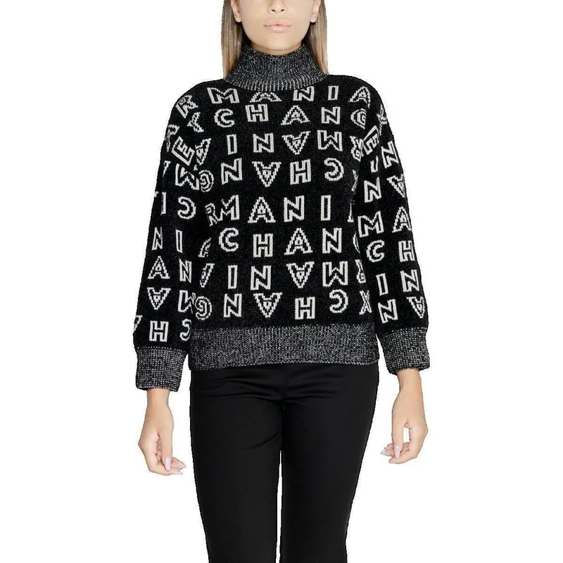 Πουλόβερ Emporio Armani Pull col roulé femme noir