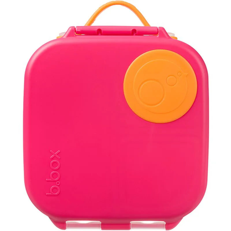 b.box Mini Lunchbox τάπερ για σνακ Ροζ Πορτοκαλί 1 τμχ