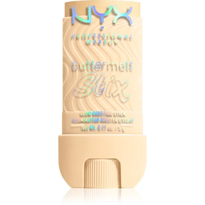 NYX Professional Makeup Buttermelt Glow Stix λαμπρυντική μπάρα απόχρωση 05 Sending Melts 5 γρ