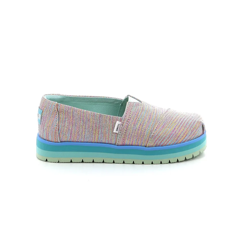 Παιδική Εσπαντρίγια για Κορίτσι Toms Ανατομική Alp Platform Πολύχρωμη 10019783
