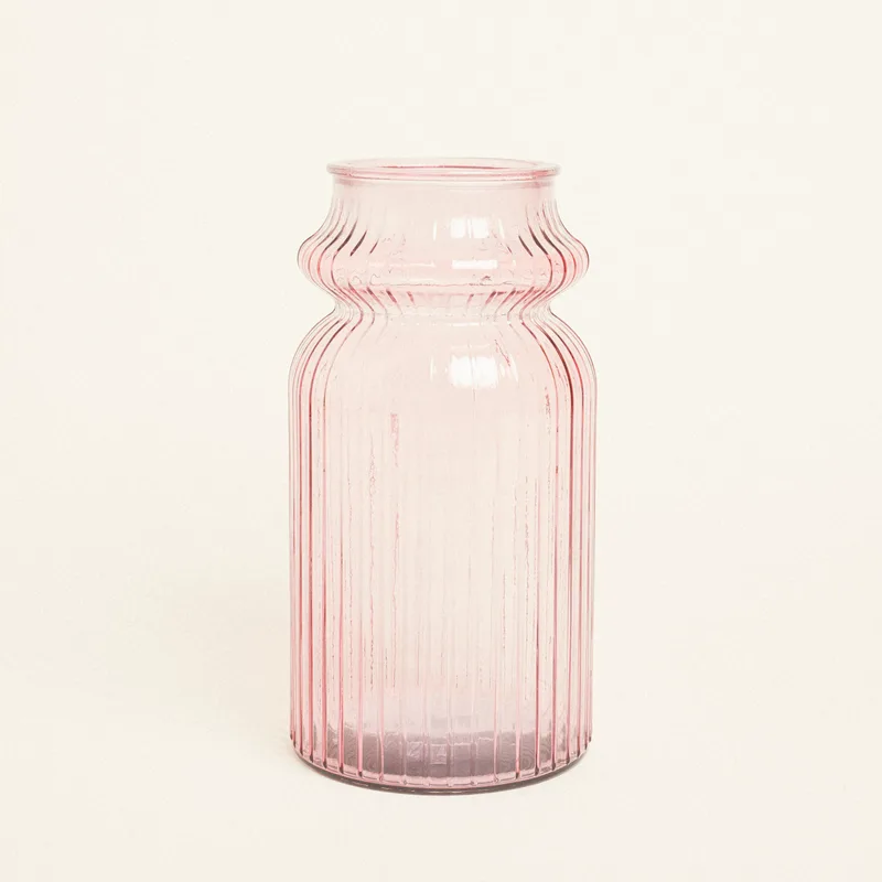 Beauty Home Γυάλινο Βάζο Ίριδα 28 CM