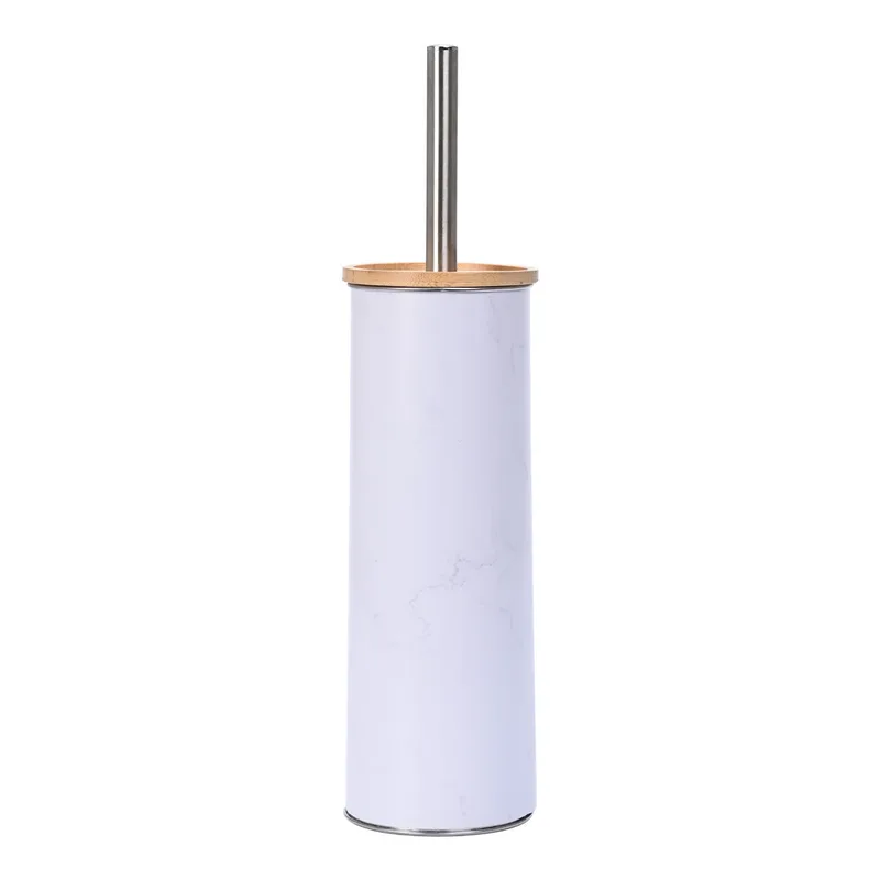 Πιγκάλ Μεταλλικό-Bamboo Marble Estia 9,5x38εκ. 02-22037 (Υλικό: Μεταλλικό, Χρώμα: Λευκό) - estia - 02-22037
