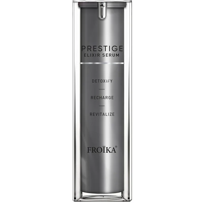 Froika Prestige Detoxify, Recharge & Revitalize Elixir Serum Ενυδατικός Ορός Προσώπου με Ενισχυμένη Αντιγηραντική Δράση για Αποτοξίνωση, Τόνωση & Αναζωογόνηση του Δέρματος 30ml