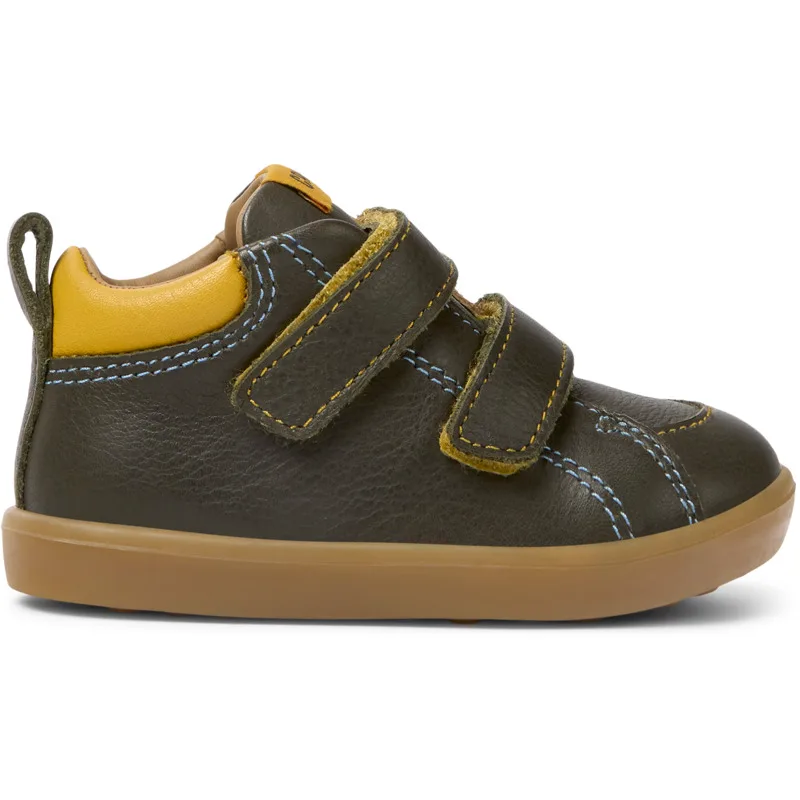 CAMPER Pursuit - Μπότες Για Firstwalkers - Πράσινο, Μέγεθος 20, Smooth leather