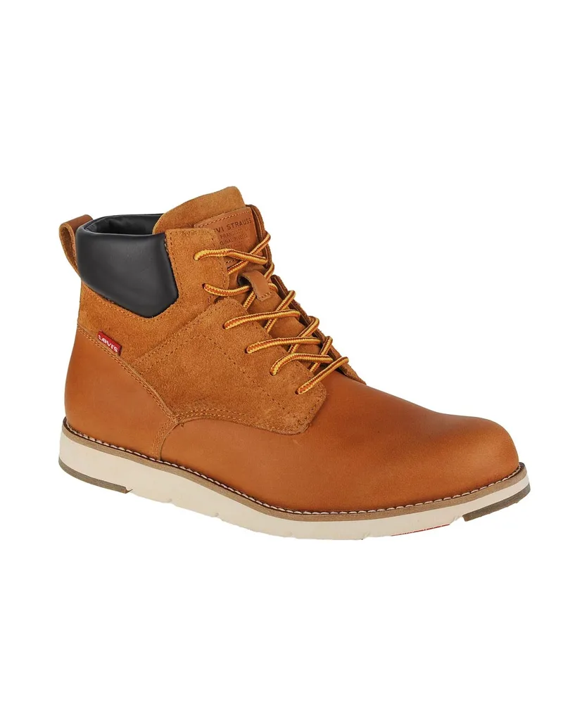 Levi"s Jax Plus Δερμάτινα Κίτρινα Ανδρικά Αρβυλάκια 232198-1700-74