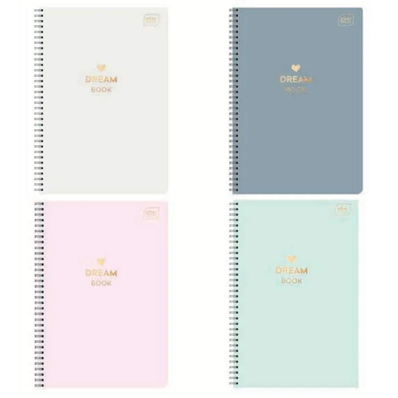 ΤΕΤΡΑΔΙΟ ΣΠΙΡΑΛ 4 ΘΕΜΑΤΑ INTERDRUK DREAM BOOK 17Χ25CM 240ΣΕΛ (ΤΥΧΑΙΑ ΕΠΙΛΟΓΗ)