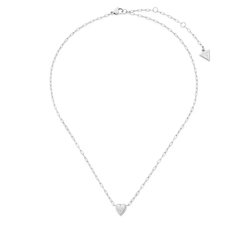 Κολιέ Guess JUBN06 087JW Ασημί